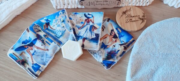 Corbière de soins beauté bleu – Image 4