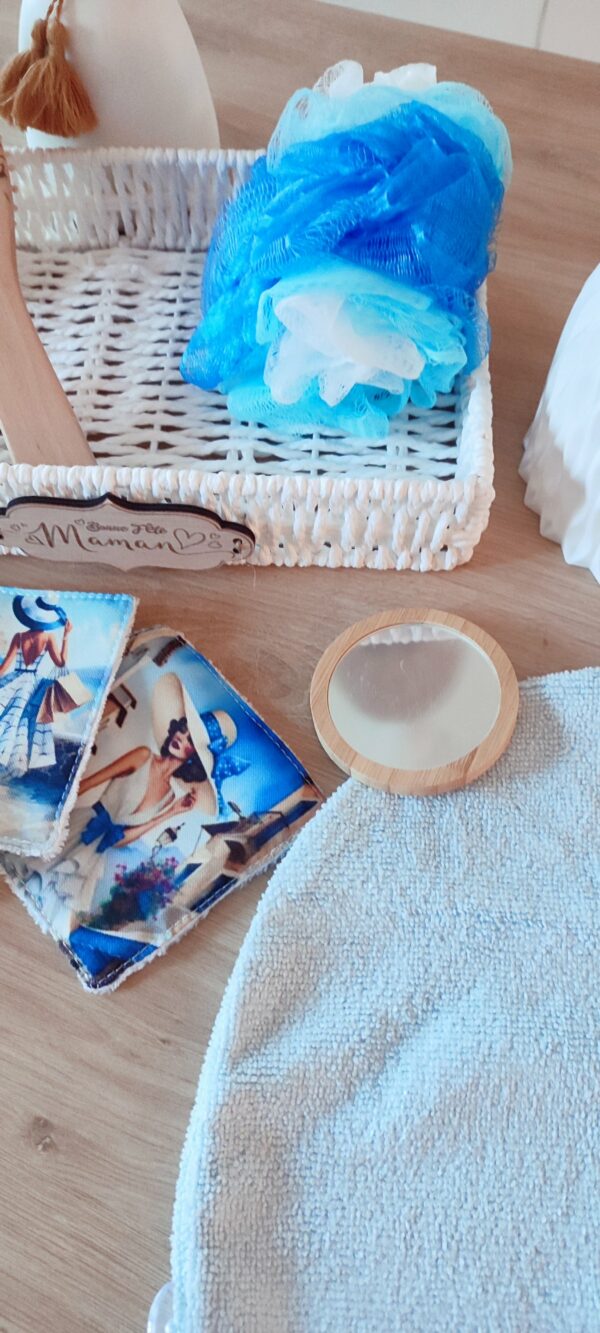 Corbière de soins beauté bleu – Image 7