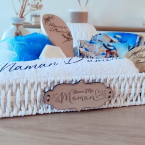 Corbière de soins beauté bleu