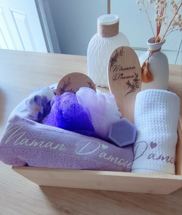 Corbière  de soins beauté couleur violette – Image 2