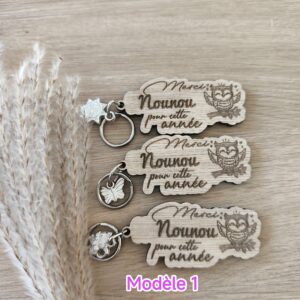 porte clé de fin d'année