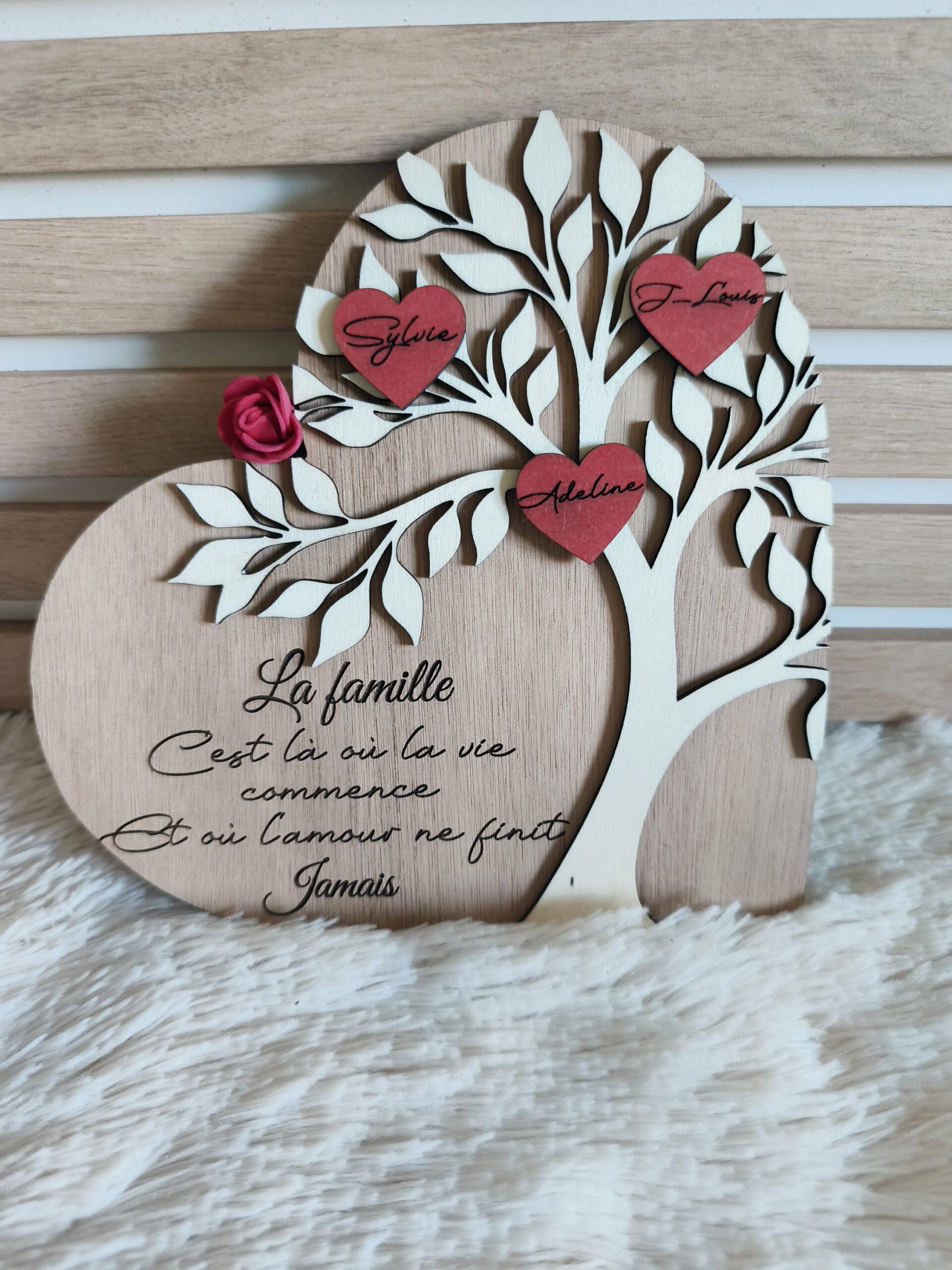 Arbre de vie forme coeur